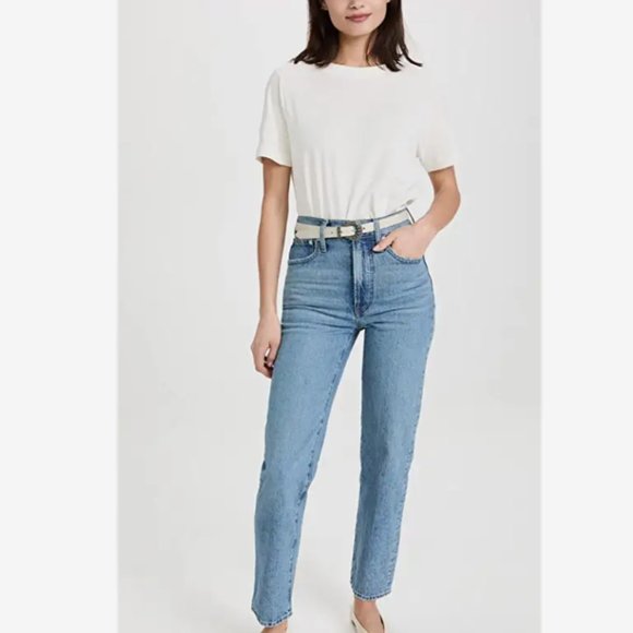 MADEWELL - THE PERFECT VINTAGE JEAN IN HOYE WASH - SIZE 26 - HIGH RISE - Picture 2 of 14
